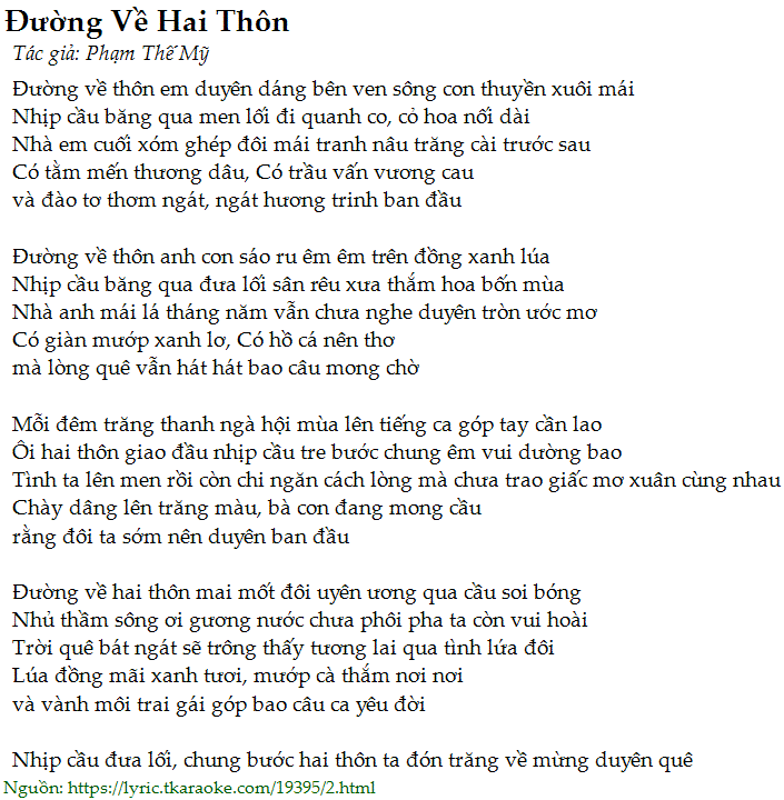 1 duong dinh hoi